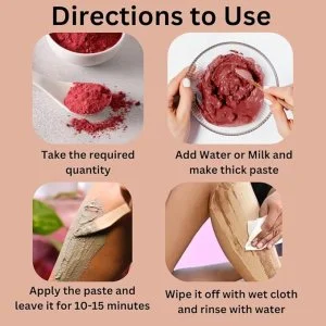 Glivia Chocolate & Rose Wax Powder Combo (Pack of 2, 100g Each) | Organic Hair Removal Powder | Painless & Smooth Skin | DIY Waxing at Home